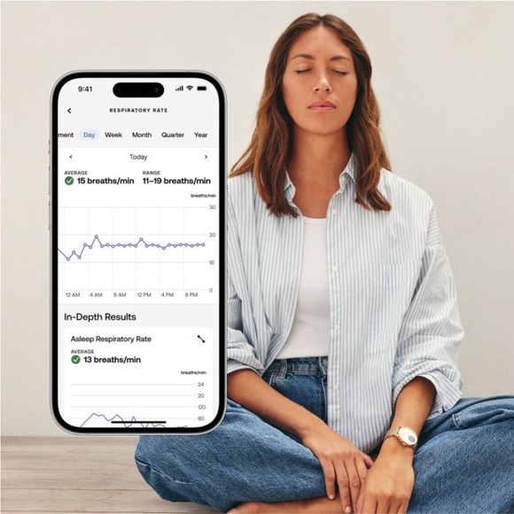 WITHINGS NWT scanwatch hybrid smartwatch -light sand -30 day battery life - Picture 7 of 16